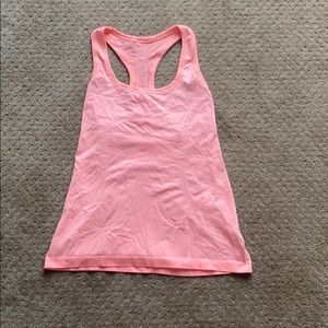 Pink lulu tank